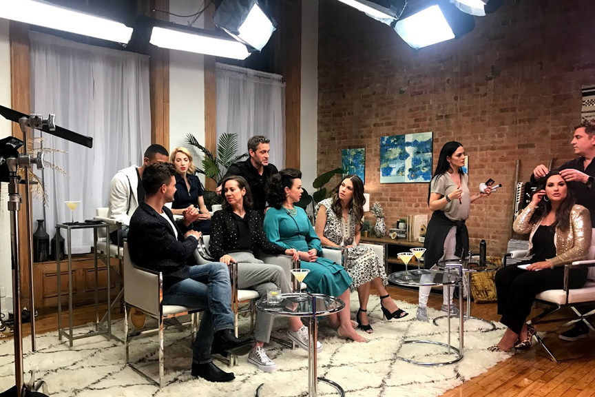 Loft Studio Talk Show Set